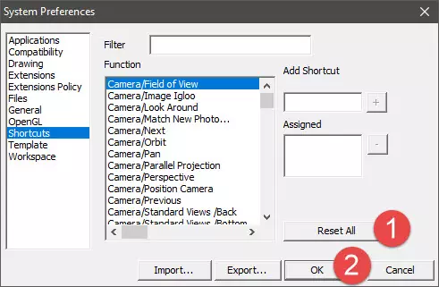 khac phuc sketchup loi ban phim 1 Tổng hợp những lỗi thường gặp trong Sketchup và cách khắc phục