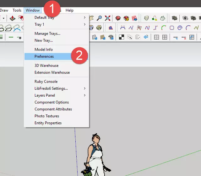 khac phuc sketchup loi ban phim Tổng hợp những lỗi thường gặp trong Sketchup và cách khắc phục