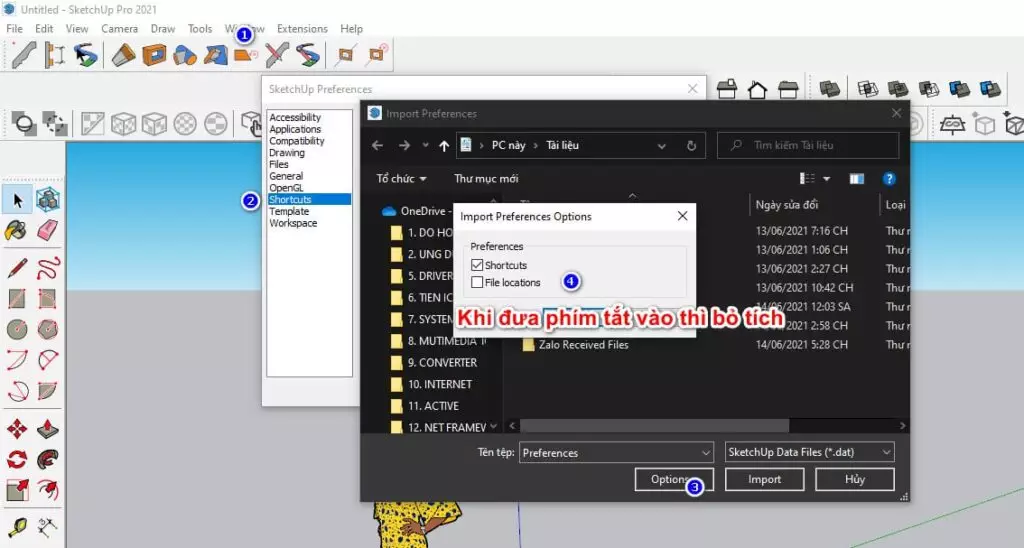 loi sketchup bat len thong bao 1 Tổng hợp những lỗi thường gặp trong Sketchup và cách khắc phục
