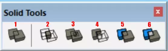 SOLID TOOLS trong sketchup SOLID TOOLS trong sketchup