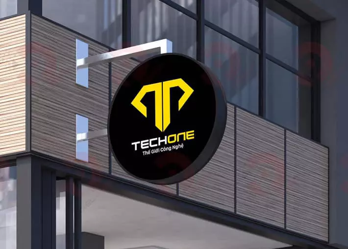 Tech one Thiết kế logo chuyên nghiệp