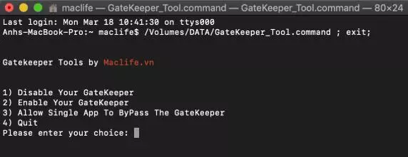 cach tat gatekeeper 4 Hướng dẫn sửa lỗi move it to the Trash