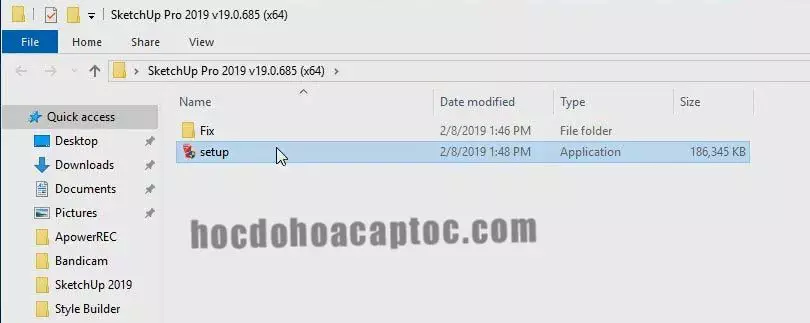 Hướng dẫn cài đặt Sketchup Pro 2019 Hướng dẫn download + Cài đặt Sketchup Pro 2019