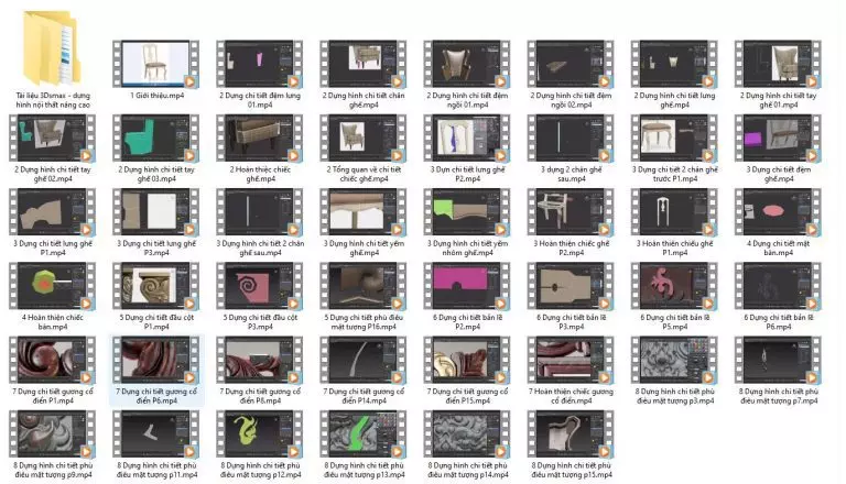 khoa hoc 3ds max noi that