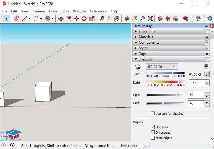 shadown trong sketchup shadown trong sketchup