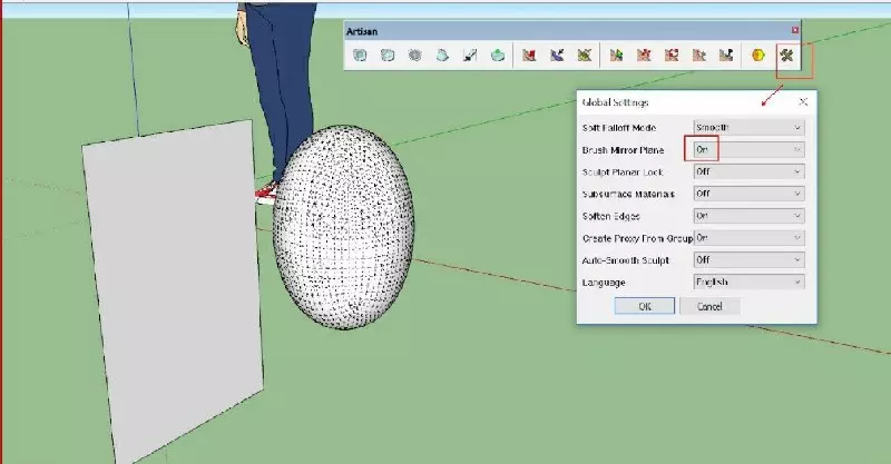 Hướng dẫn sử dụng plugin ARTISAN trong sketchup