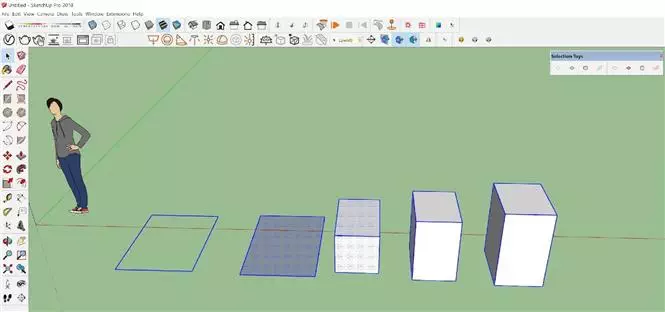 Hướng dẫn sử dụng plugin SELECTION TOYS trong sketchup