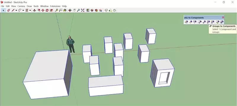 Hướng dẫn sử dụng plugin SELECTION TOYS trong sketchup