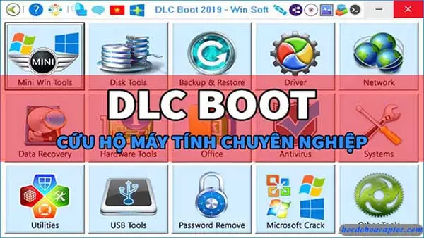 dlc boot 2020 3 Hướng dẫn tạo USB DLC BOOT mới nhất 2020 chỉ 1 click