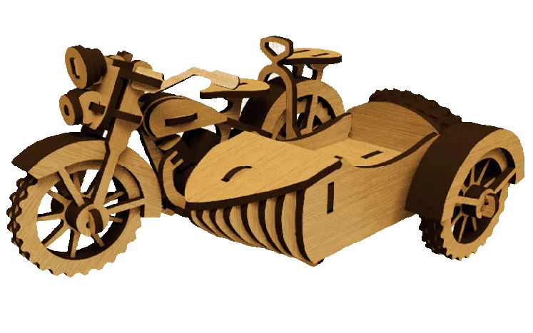 file cnc mo hinh xe may sidecar