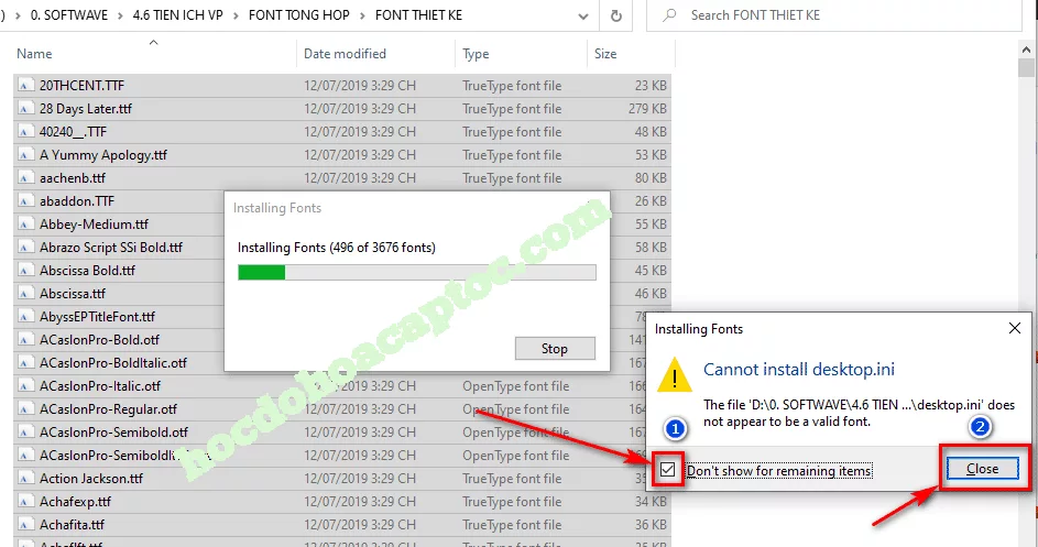 huong dan cai font chu cho photoshop coreldraw illustrator indesign 4 Hướng dẫn cài Font chữ cho Photoshop, Coreldraw, Illustrator, Indesign