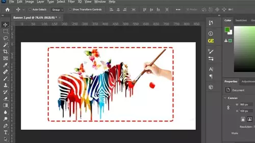 cach ve net dut trong photoshop 111