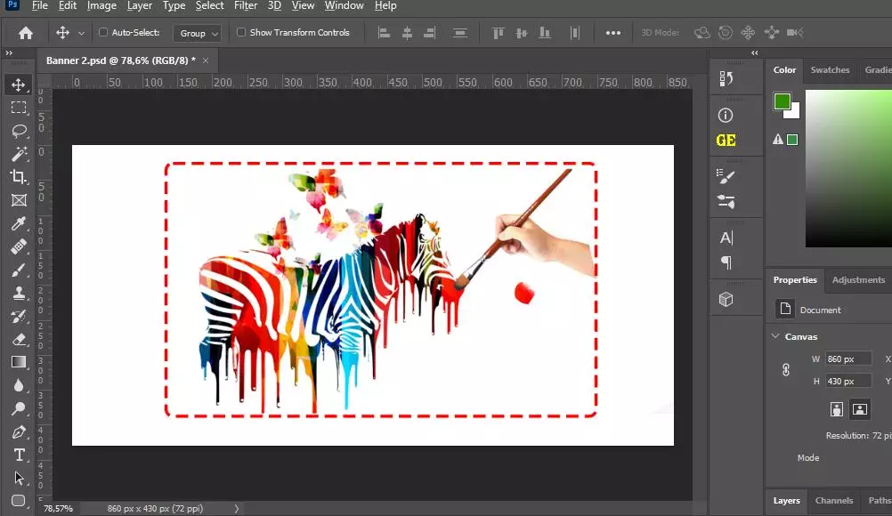 cach ve net dut trong photoshop 3 Cách vẽ nét đứt trong photoshop