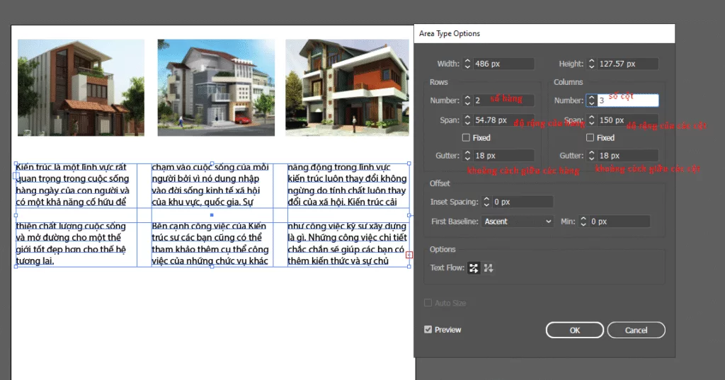 cach danh chu trong illustrator va ky thuat xu ly 8 1024x537 KỸ THUẬT XỬ LÝ CHỮ TRONG ILLUSTRATOR.