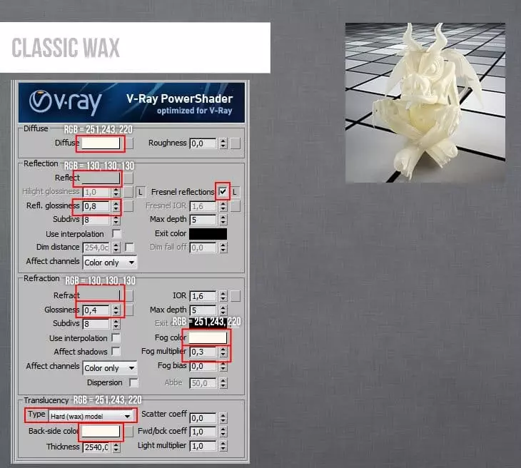 chi tiet setting vat lieu tren 3ds max 25 Chi tiết Setting vật liệu trên 3ds max
