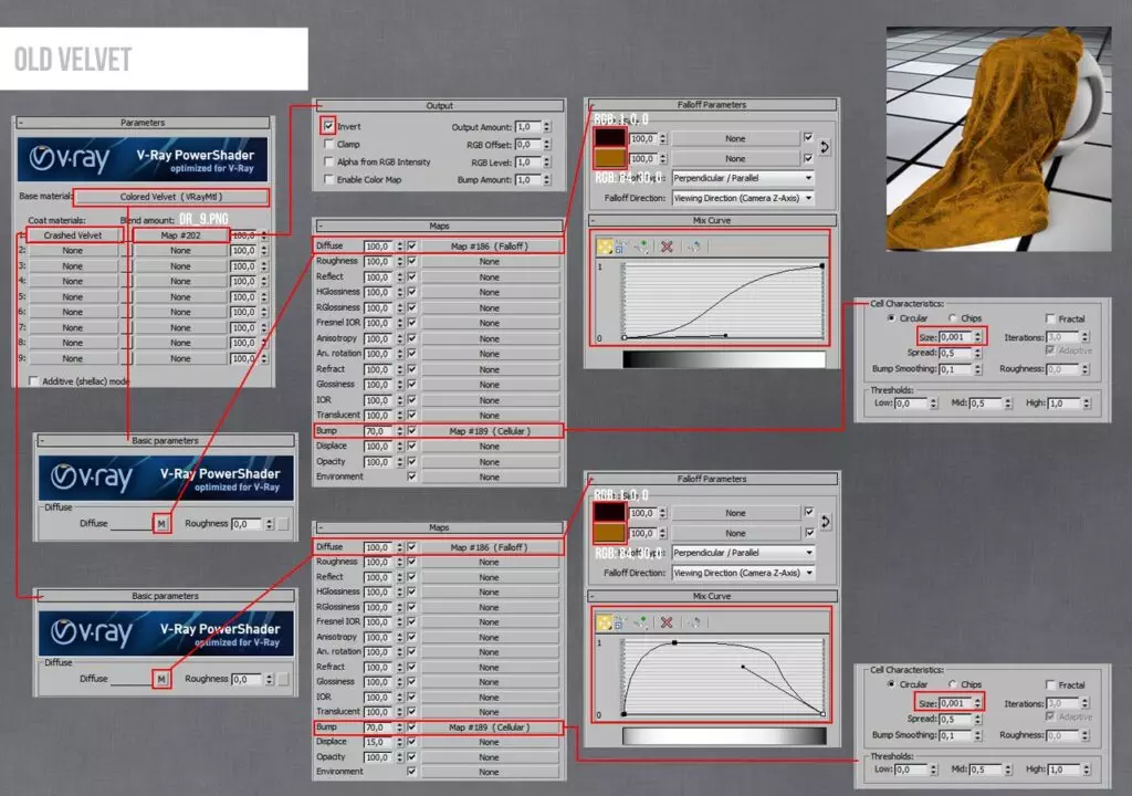 chi tiet setting vat lieu tren 3ds max 26 Chi tiết Setting vật liệu trên 3ds max