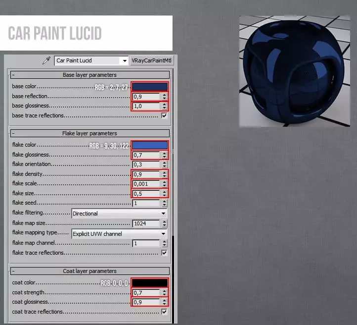 chi tiet setting vat lieu tren 3ds max 30 Chi tiết Setting vật liệu trên 3ds max