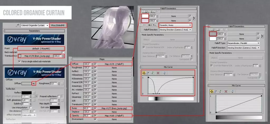chi tiet setting vat lieu tren 3ds max 34 Chi tiết Setting vật liệu trên 3ds max