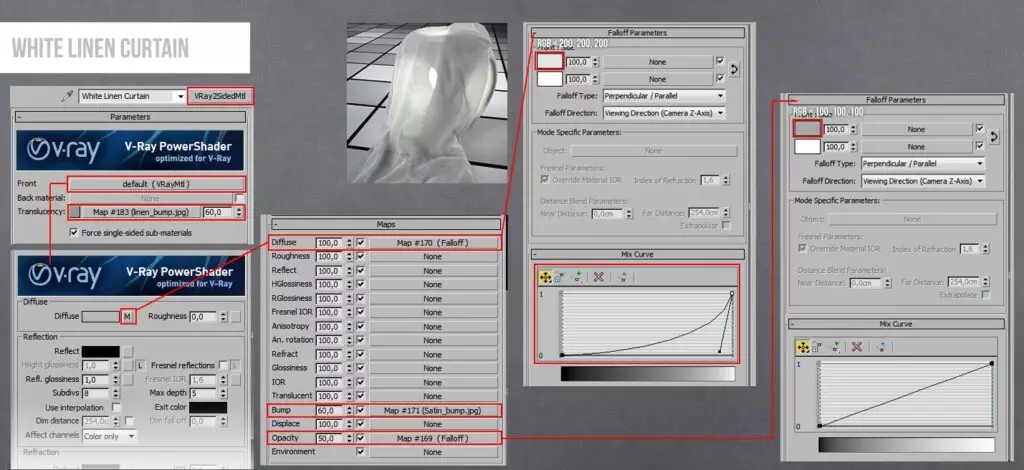 chi tiet setting vat lieu tren 3ds max 35 Chi tiết Setting vật liệu trên 3ds max