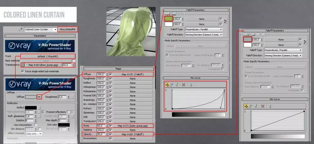 chi tiet setting vat lieu tren 3ds max 4 Chi tiết Setting vật liệu trên 3ds max