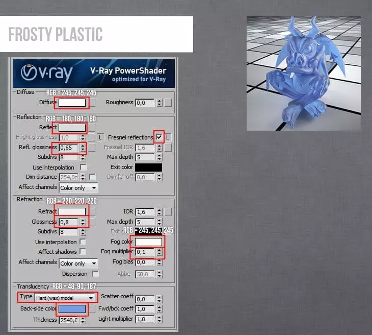 chi tiet setting vat lieu tren 3ds max 9 Chi tiết Setting vật liệu trên 3ds max