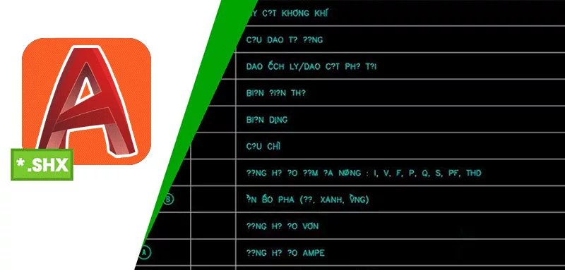 Download trọn bộ Font shx cho autocad