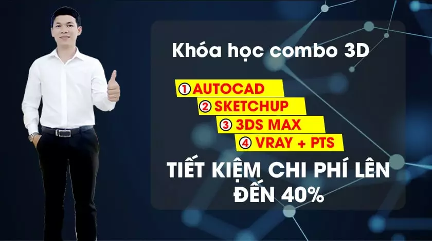 khoa hoc thiet ke do hoa 3d combo Khoá học thiết kế đồ họa 3d combo