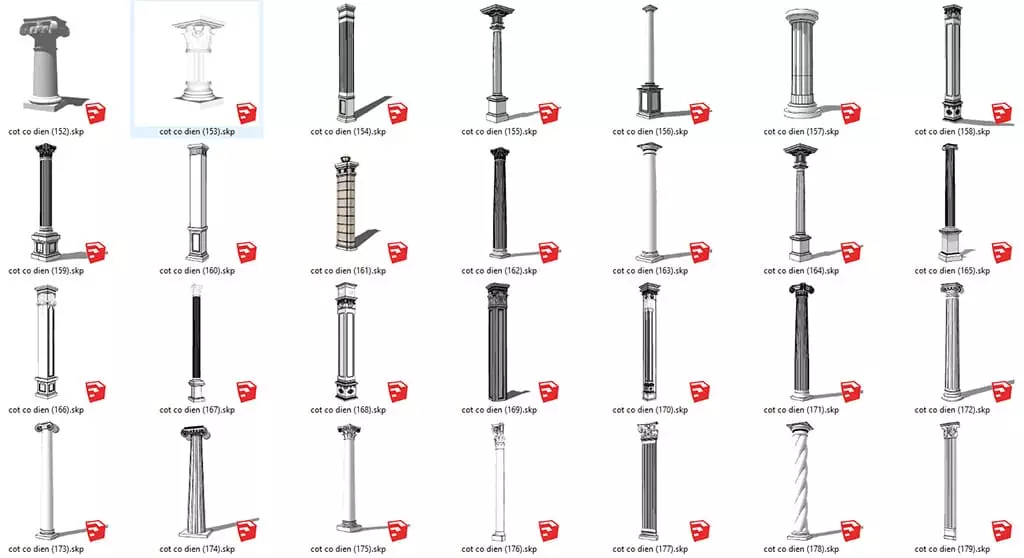 thu vien tan co dien sketchup 1 thu vien tan co dien sketchup 1