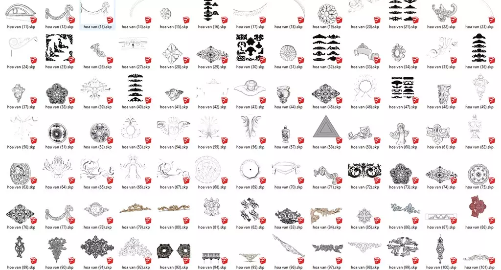 thu vien tan co dien sketchup 3 thu vien tan co dien sketchup 3