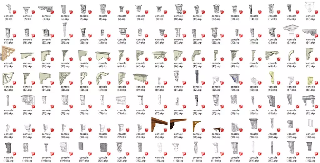 thu vien tan co dien sketchup 4 thu vien tan co dien sketchup 4