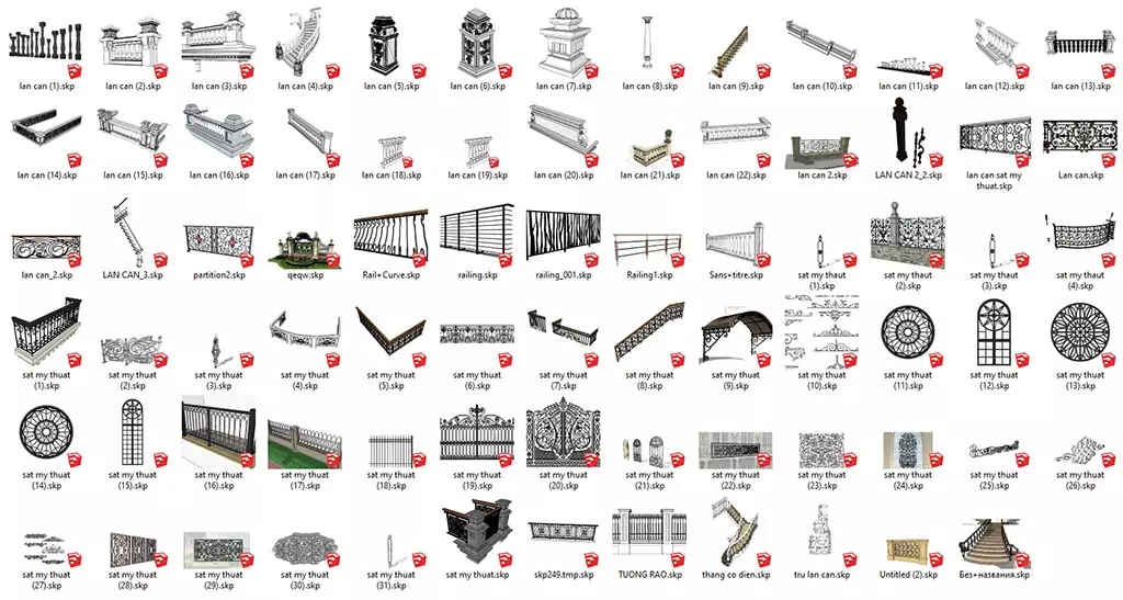 thu vien tan co dien sketchup 5 thu vien tan co dien sketchup 5