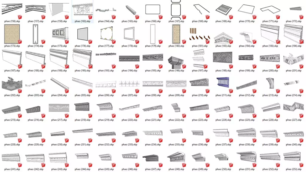 thu vien tan co dien sketchup 6 thu vien tan co dien sketchup 6