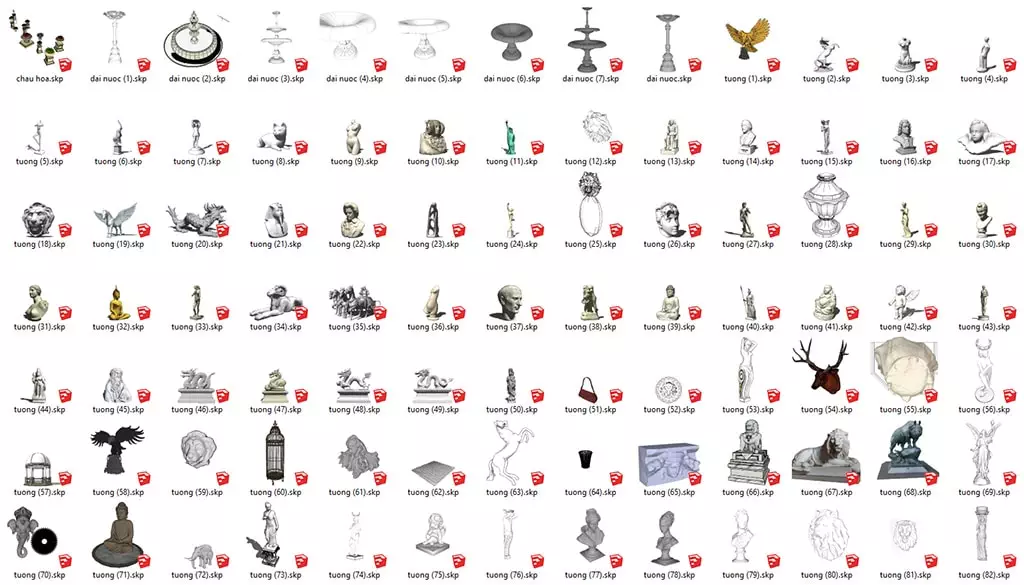 thu vien tan co dien sketchup 7 thu vien tan co dien sketchup 7