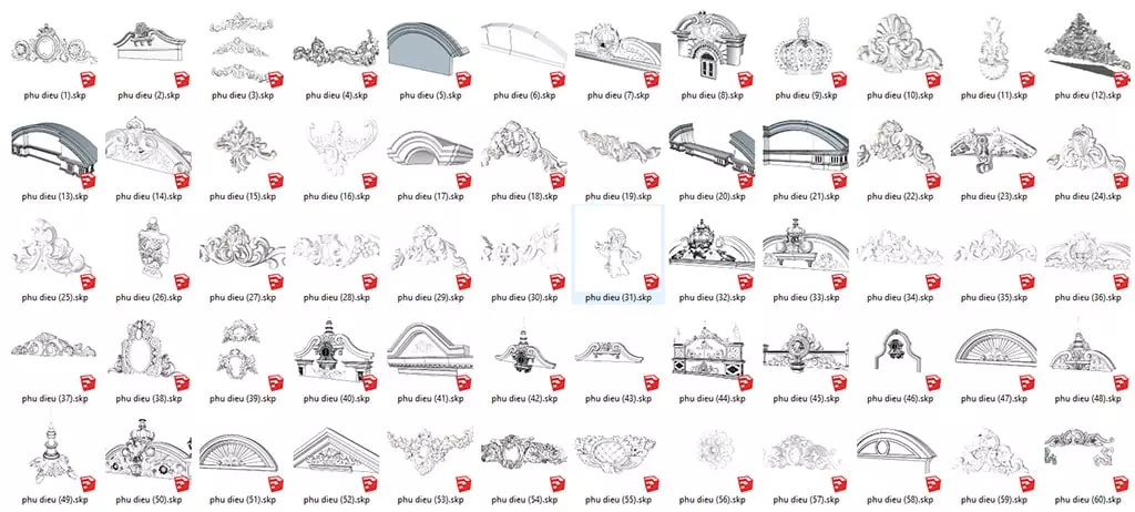 thu vien tan co dien sketchup thu vien tan co dien sketchup