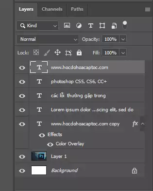 Tổng hợp những lỗi thường gặp trong Photoshop