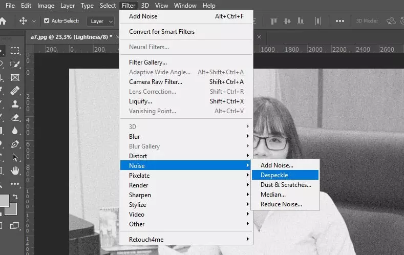 Cách khử nhiễu ảnh