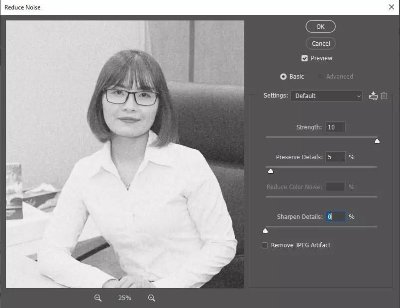 Cách khử nhiễu ảnh