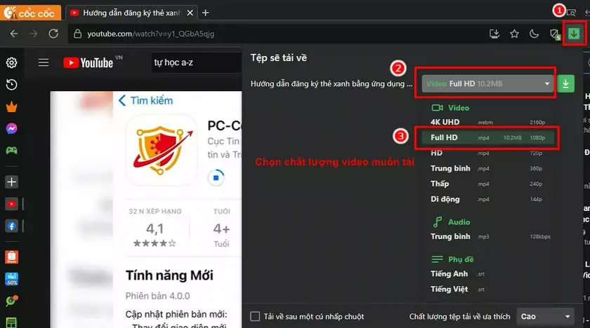 tai video youtube 1 Original Size Hướng dẫn chi tiết cách tải video youtube