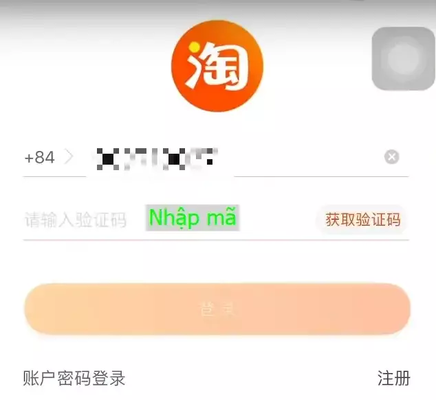 Cách tạo tài khoản taobao sử dụng bằng tiếng việt 42 Cách tạo tài khoản taobao sử dụng bằng tiếng việt