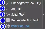 công cụ Line Segment Tool illustrator