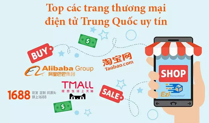 4 cách tìm nguồn hàng Trung Quốc uy tín nhất hiện nay 6 Các sàn thương mại điện tử của Trung Quốc là một nguồn hàng đáng tin cậy