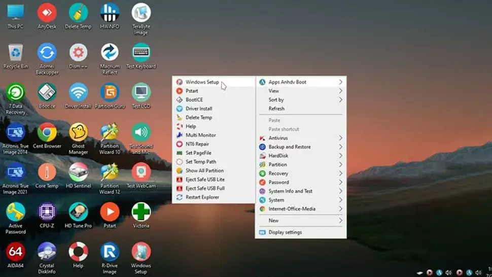 Hướng dẫn tạo usb boot chỉ 1 click 1 tao usb boot anhdv boot pre