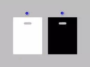 Hướng dẫn thiết kế bao bì trong illustrator 2 Bước 1: Vẽ 2 hình khối đơn giản như trong hình