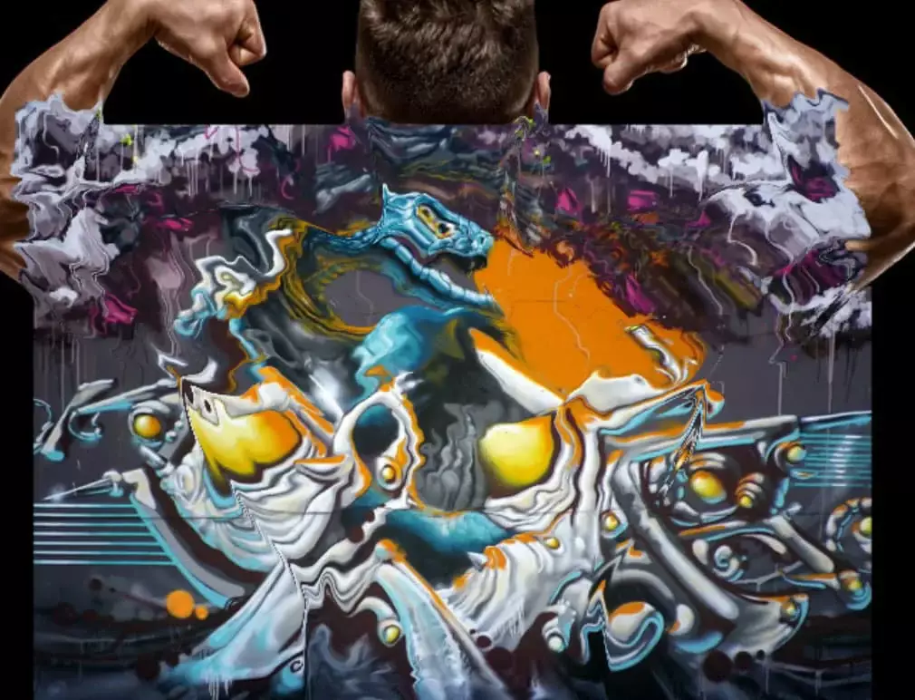 Cách áp chất liệu vào chủ thể trong Photoshop Cách áp chất liệu vào chủ thể trong Photoshop