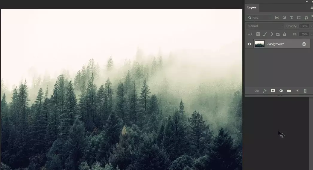 Cách tạo tuyết trong photoshop cực kỳ đơn giản 1 Cách tạo tuyết trong photoshop