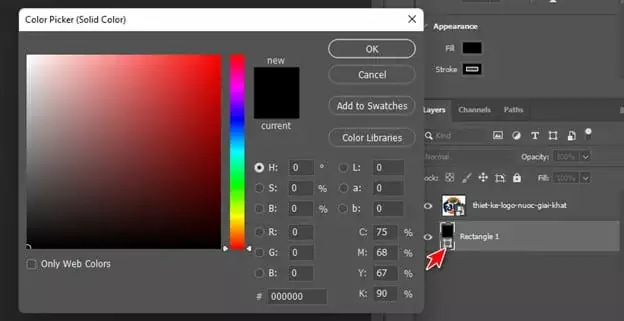 Hướng dẫn cách làm mockup sản phẩm trong Photoshop. cach lam mockup vao san pham trong photoshop 5