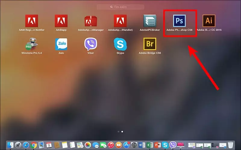 Cách cài đặt phần mềm Photoshop trên Windows Mac đơn giản 13 Kết quả sau khi cài xong photoshop