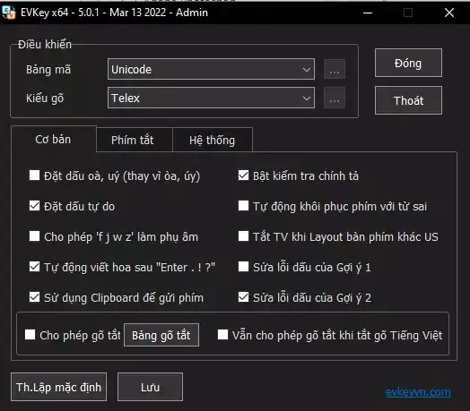 EVKEY bộ gõ tiếng việt chuẩn và xịn nhất 2 EVKEY bộ gõ tiếng việt chuẩn và xịn nhất 2023