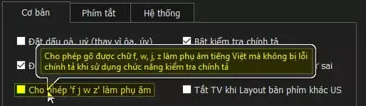 EVKEY bộ gõ tiếng việt chuẩn và xịn nhất 6 goi y 1