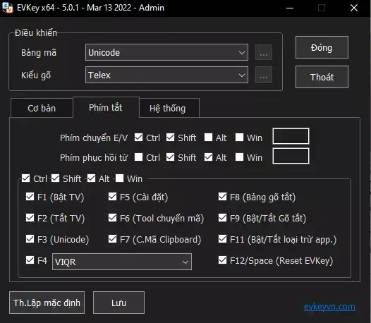 EVKEY bộ gõ tiếng việt chuẩn và xịn nhất 4 EVKEY bộ gõ tiếng việt chuẩn và xịn nhất 2023